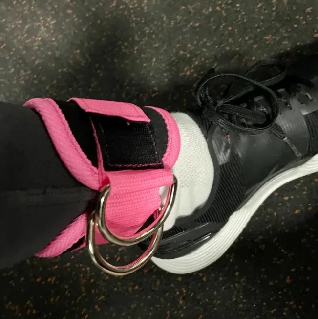 Sangles de Cheville de Fitness Réglables Anneau D